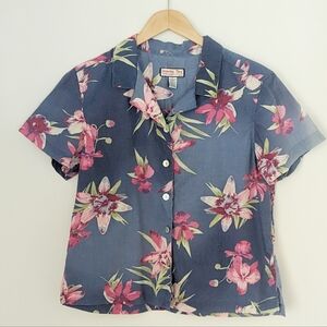 Jamaica Bay. Size petite large. Hawaiian top